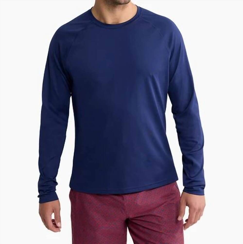 NEW FAIR HARBOR anchor rashguard shirt in navy